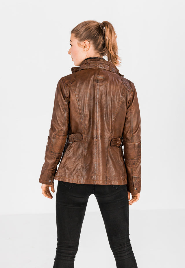 Lederjacke